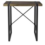 Josie Solid Mango and Iron 36" Tall Standing Desk