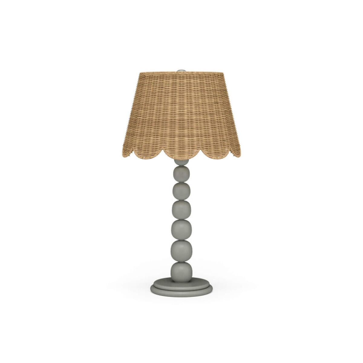19914e71b56c790d658b58f2d97fe00d Cholet Table Lamp W/ Scalloped Shade - Image 1