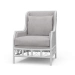 Hampton Rattan Wing Chair