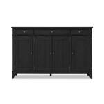 Credenza Dining Storage Black 7