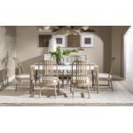 Spindle Back Side Chair Cloud White And Desert Oak 4230-140 - Image 6