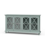 Hamilton 4 Door Buffet Dining Storage Blue 13