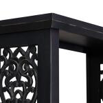 Trellis Lane Accent Bookcase- Black Bookcases Bookcases 15
