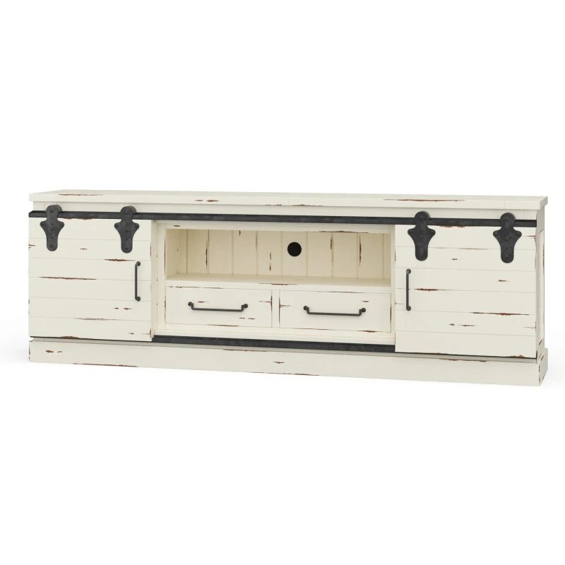 1a614e71aa3381657c901edaa8c9ea66 Sonoma Narrow Media Console 84'' - Image 1