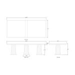 Belvedere Rectangular Dining Table - Image 8