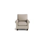 True Custom™ True CustomÂ® Leather Panel Arm Accent Chair