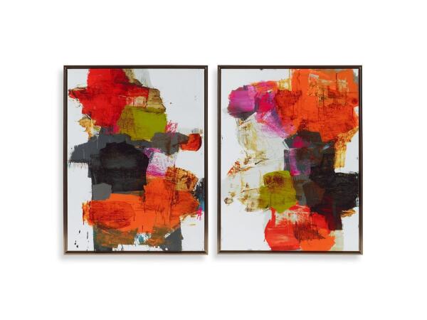 Tried And True Framed Canvases, S/2 Art Art