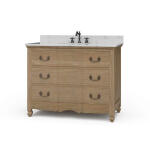 Provence Single Vanity W/ Sink & Marble Top