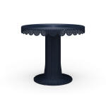 Scalloped Round Bistro Table