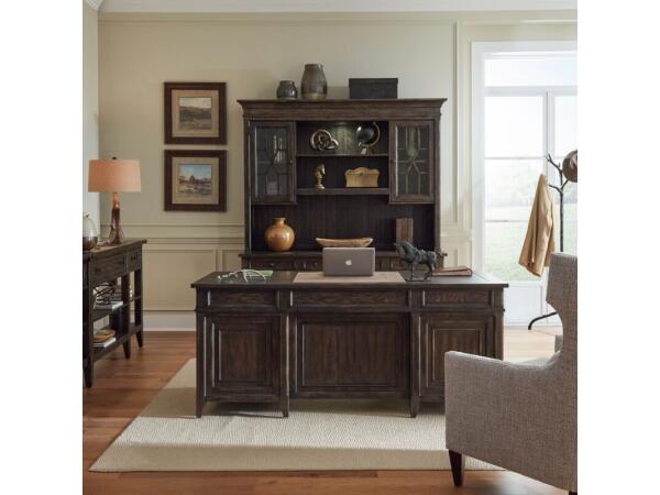 Paradise Valley 5 Piece Executive Set Office Storage Brown 2