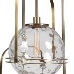 Mimas, 3 Lt Cluster Pendant Lighting Brass 16