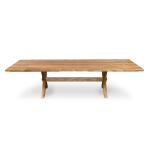 Crossbuck Dining Table with Extendable Leaves - Image 4
