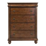Rustic Traditions 5 Drawer Chest Chests Brown 16