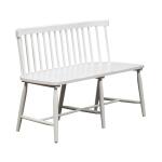 Capeside Cottage Spindle Back Dining Bench – White (RTA) Chairs & Benches Black 10