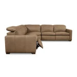 Caswell Leather Power Reclining L-Shaped Sectional - Image 5