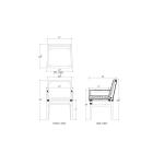 Bilboa Slipcovered Arm Dining Chair - Image 9