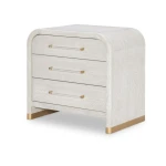 3300 Miramar BR Oyster Three Drawer Nightstand