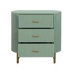 Astoria Three-Drawer Chest (Green) - Image 4