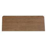 Farmhouse Reimagined Door Credenza Office Storage Antique White w/ Chestnut Tops 24