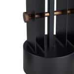 36″H TITAN TABLE LAMP Lighting Black 11