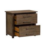 Sonoma Road Lateral File Office Storage Brown 17