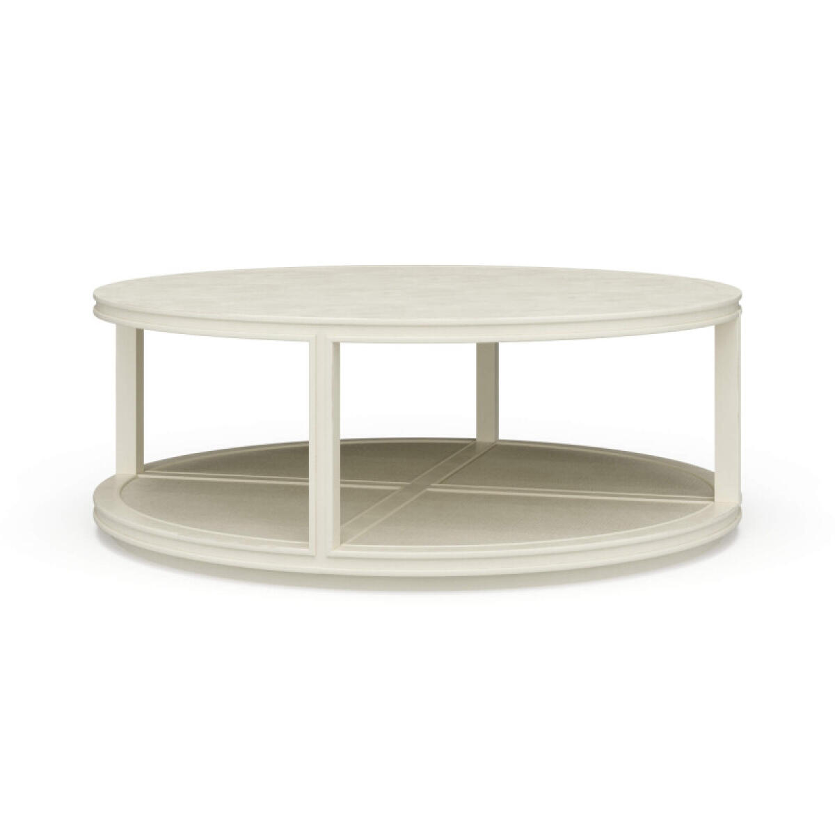 1ba3c5168b97c21cea1ea243fcb0a759 Cohan Round Coffee Table W/ Rattan - Image 1