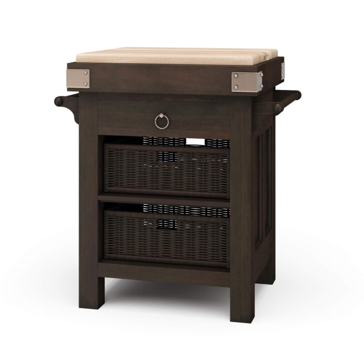 1bda513f467cc75154e88c4edfc9fc3f Sonoma Island W/ Rattan Baskets - Image 1