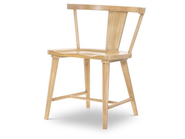 Splat Back Side Chair Chairs & Benches Amber