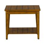 Lake House Square Lamp Table End tables Brown 15