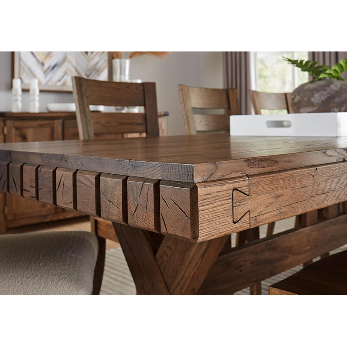 96 Inch Dovetail Dining Table - 752-600-602 - Knox Home