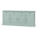 Hudson 4 Door Sideboard Dining Storage Blue 14