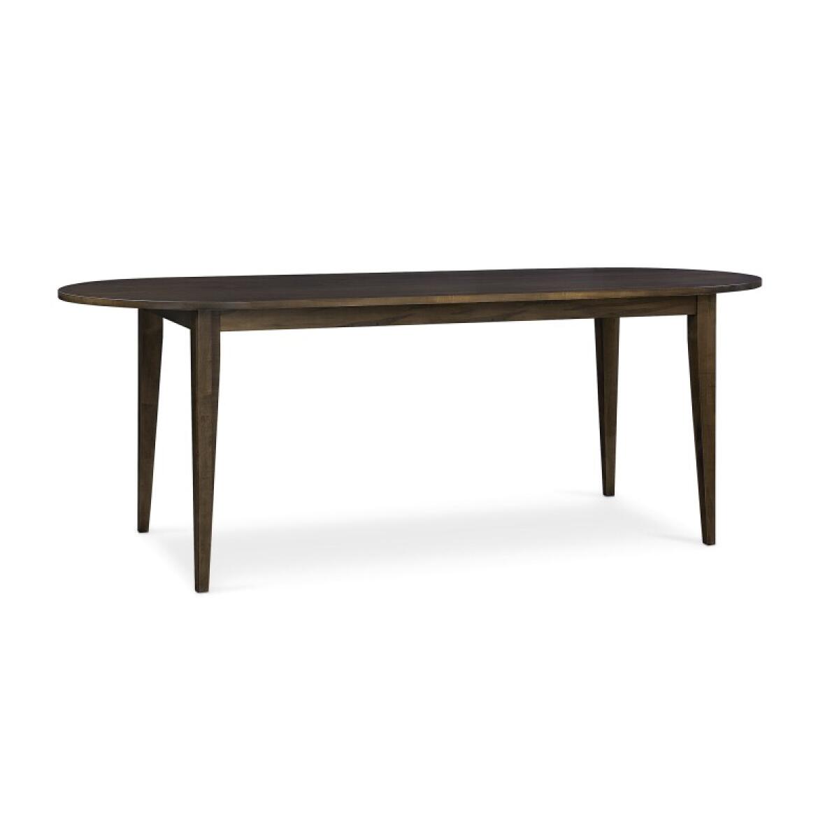1c69c50268cecb3324947c5b70dcb136 Owens Maple Oval Counter Dining Table - Image 1