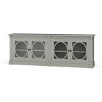 Fiona 4 Door Buffet W/ Glass Shelves