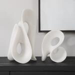 Silent Wave Indoor-outdoor Sculptures, S/2 - Image 4