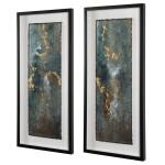 Glimmering Agate Framed Prints, S/2 - Image 4