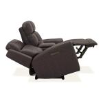 Carrington Loveseat w/Console P3 & ZG – Dark Brown Loveseats Brown 16