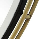 Wesley Round Mirror Mirrors Gold 13