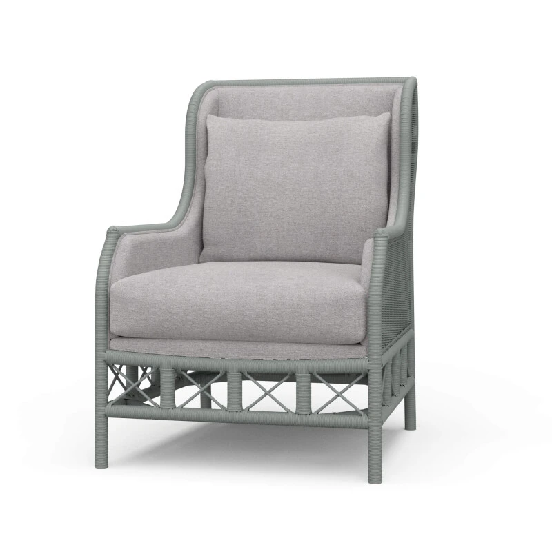 1ca4a72ad71530e2aea488e20295c8c8 Hampton Rattan Wing Chair - Image 1