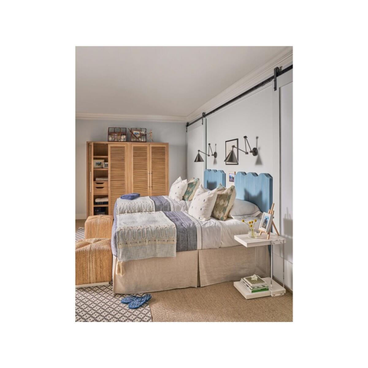 1ce89b602f6e90c381eae5760ea604c9 Weekender Coastal Living Home Collection Surf City Bed Headboard Twin - Image 1