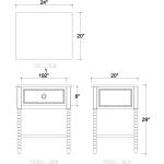 Cholet Bedside Table - Image 8