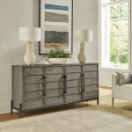 Pelicans Buff 74 Inch Accent TV Console - Image 3