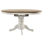 Carolina Crossing Oval Pedestal Table Top- White Dining Table Tops Dining Table Tops 11