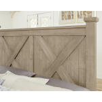 Cool Rustic Cal King X Bed With Footboard Storage - Image 5