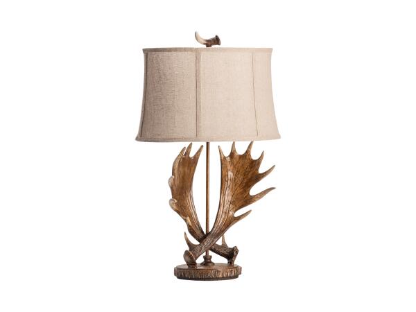 Moose Run Table Lamp Lighting Brown