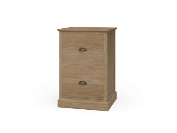 Emerson 2 Drawer Filing Cabinet Office Storage Bramble
