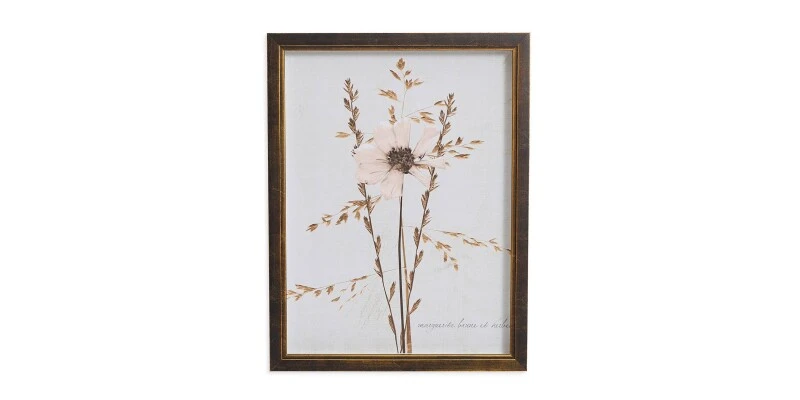 1d4972a24205f8206d1f748ed869f1da Sepia Pressed Wildflower I - Image 1