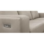 Somers Leather Track Arm Reclining Sofa Sofas Bassett Furniture 23