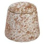 Gumdrop Ottoman, Cow Hide - Image 5