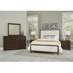 Crafted Cherry Bedroom By Ben & Erin Napier Queen Erin's Upholstered Bed - 150-551-155-922 - Image 5