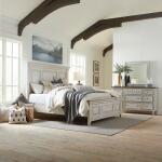 Heartland King California Panel Bed, Dresser & Mirror